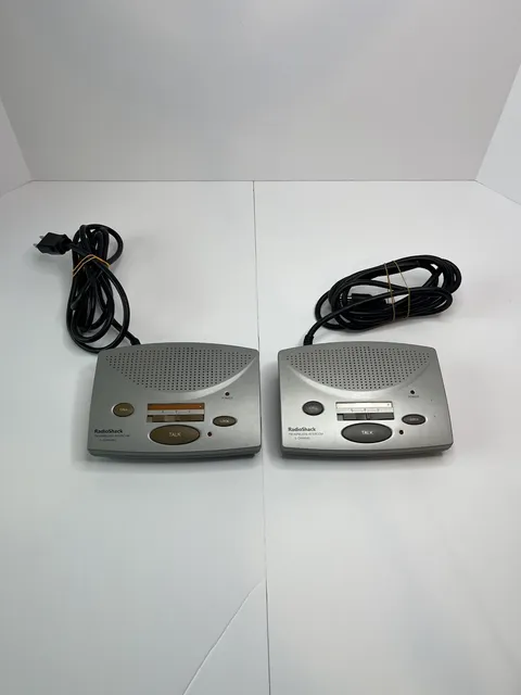 Radio Shack 3-Channel FM Wireless Intercom 43-3105 LOT of 2 - Tested