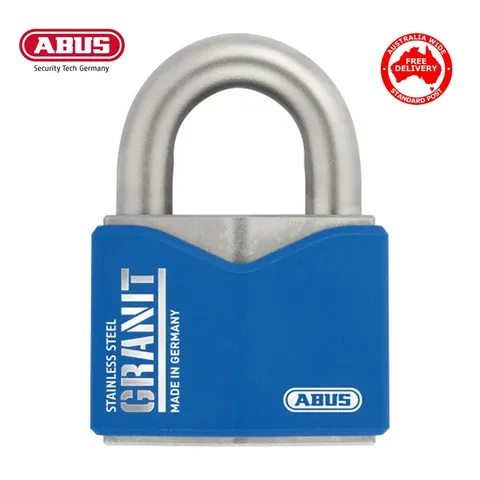 ABUS GRANIT PADLOCK High Security Keyed Alike Stainless Steel Padlocks-37ST55