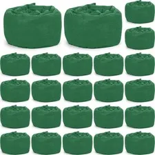 Sabary 24 Pcs Water Barrier 5 Ft X 6.5 Inch Flood Barriers Home Reusable