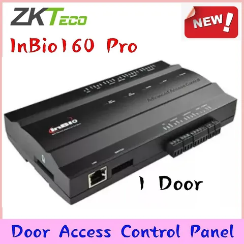ZKTeco InBio160 Pro Tcp/Ip Door Access Control Panel 256MB Flash Memory 32 bit