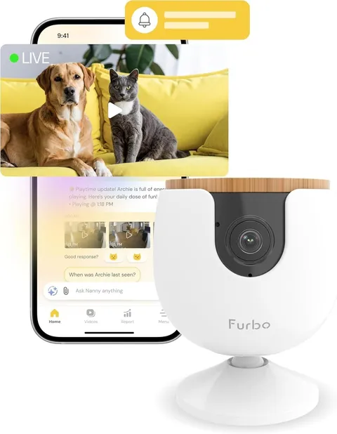 Mini Pet Camera [Subscription Required] Unlock Camera w/Paid Plan Home Security