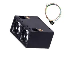 Single-Point LiDAR Sensor, 0.1–14m TOF Laser Rangefinder Module UART Output (...