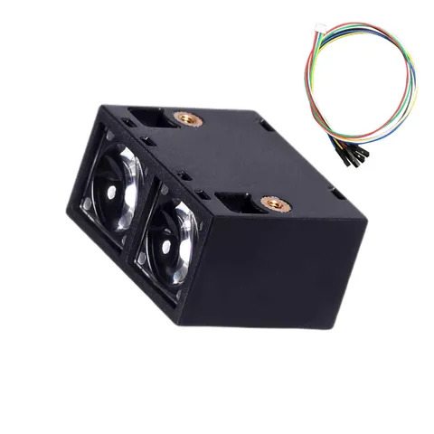 Single-Point LiDAR Sensor, 0.1–14m TOF Laser Rangefinder Module UART Output (...