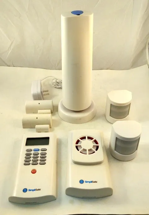SimpliSafe Wireless Home Security Alarm System 1st Generation - 7 Components