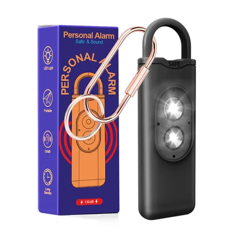 Halo-Siren Alarm, HaloSiren Personal Safety Alarm - Travel Safe Alarm with 13...