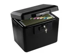 0.6 Cu Ft Security Fire File Safe With Key Lock, 1170, Fire Endurance