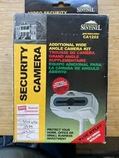 Home Sentinel CA1202 Security Wide-Angle Camera + Mount, SECURE 65' Cable