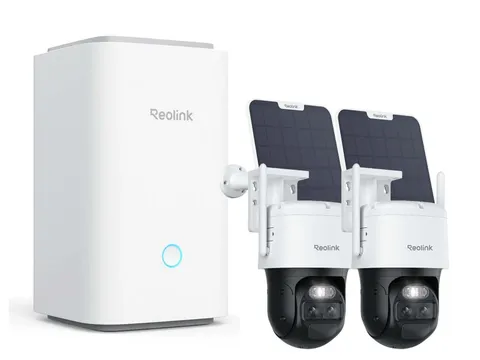 Reolink 8MP WiFi Security System 360° PTZ Home Hub Trackmix Battery with Solar