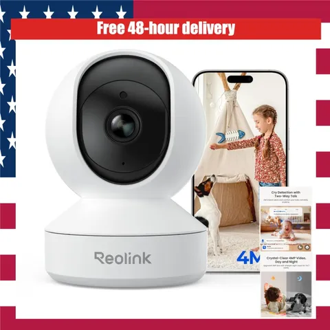 REOLINK E1 4MP 2K Indoor WiFi Security Camera Pet Baby Monitor