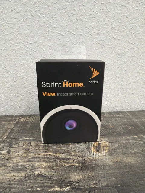Sprint Home View Indoor Live HD 1080 Wi-Fi Smart Security Camera