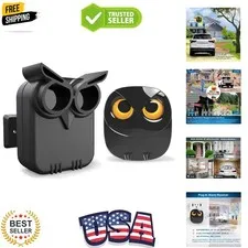 Driveway Alarm- 1/2 Mile Long Range Motion Sensor- 1 Receiver+1 Sensor | Wire...