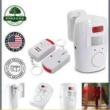 Easy to Install Wireless Motion Detector Alarm with Adjustable Scanning Area