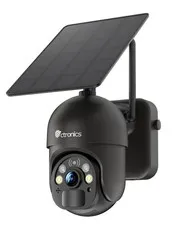 3MP Solar Security Camera Wireless Outdoor WiFi, PTZ Surveillacne Camera Batt...