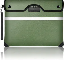 6200°F Fireproof Document Bag with Lock, 15X 11.8 Inch Fire Proof Bag for Docume