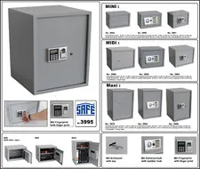 Safe 3995 Maxi Fingerprint Wall Safe Furniture Safe Cash Box