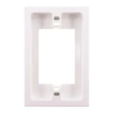 ARLINGTON Industries BES1 EXTENDS Shallow Boxes 5/8 INCH, Non-Metallic White 