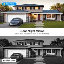 1080p Wireless Wi-Fi Video Doorbell Camera with Two Way Audio, Night Vision, ...