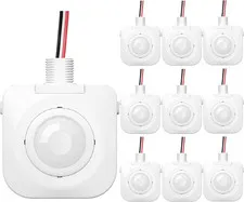 10 Pack Ceiling Occupancy Motion Sensor - Passive Infrared