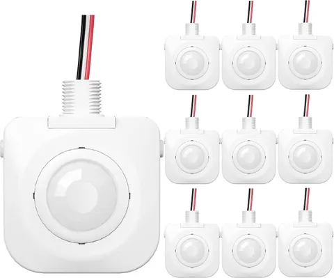 10 Pack Ceiling Occupancy Motion Sensor - Passive Infrared