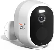 Wireless Outdoor Security Camera 5G/2.4G Wifi, Battery Powered 2K Color Night Vi