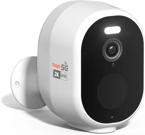 Wireless Outdoor Security Camera 5G/2.4G Wifi, Battery Powered 2K Color Night Vi