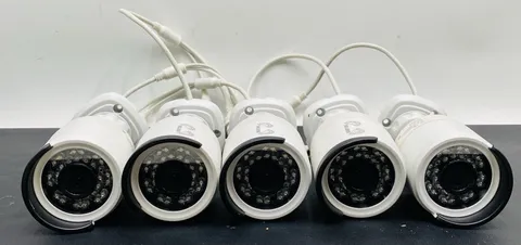 Lot of 5  Night Owl 4MP Camera Model CM-H54MPW-BU