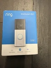 Ring - Wired Doorbell Plus (2nd Gen) Retinal 2K, Motion Detection, Night Vi...