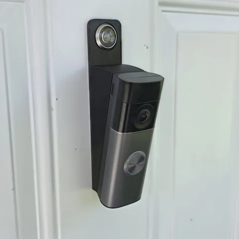 Ring Battery Doorbell 4K Pro newest model Retinal 4K  Peephole Mounting Bracket