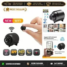 GEMODI X5 Mini Security Camera 1080p WiFi Night Vision Motion Detection