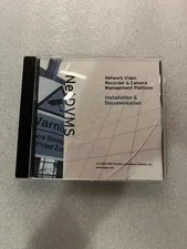 NetDVMS Network Video Recorder & Camera Management CD-ROM w/ Code for 8 Cameras
