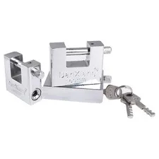 Heavy Duty Anti Rust Shutter Padlock High Security Shackle Lock 3 Keys 40mm~70mm