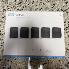 Open Box Blink 5 Indoor 3rd Gen Wireless 1080p Security Camera System