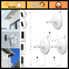 Hardwired Kit for Ring Cameras - IP67 Waterproof, Indoor/Outdoor Use, 3-Pack