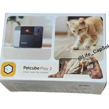 Petcube Play 2 Wi-Fi Pet Camera with Laser Toy for Cats & Dogs Indoor Camera New