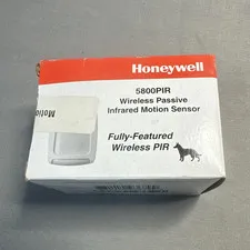 Honeywell 5800PIR Wireless PIR Motion Sensor, Indoor Only, White