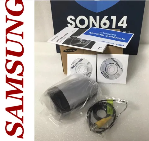 Samsung SNB-7001N Security IP Color Camera W/ 3MP Full HD 1080p NEW! (NO LENS)