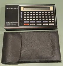 Dial-A-Card Portable Automatic Telephone Dialer Model AD-63
