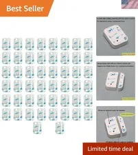 50-Pack Replacement Adhesive for Ring Alarm Sensors - Secure Double-Sided Tape