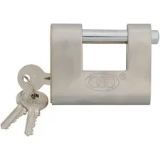 Faithfull FAIPLB80SHUT Brass Lock 80mm