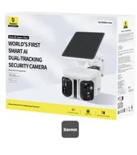 Baseus X1 Pro Outdoor Wireless Solar Security Camera Dual 3K AI Cameras (SEALED)