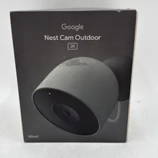 Google Nest Outdoor (wired 2nd Gen) Security Camera With 2k Video & Gemini-hazel