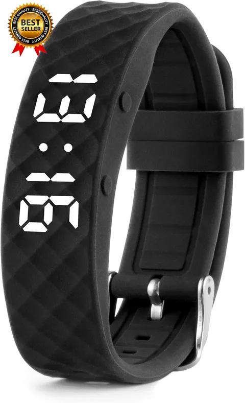 Vibrating Alarm Reminder Watch - with up to 10 Personal Alarms or Pill Reminders