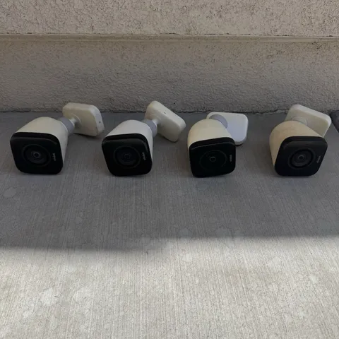 Lot Of 4 Vivint Outdoor Camera Pro V2 VS-ODC300-WHT Security Camera Tested