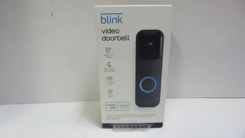 Blink Smart Wi-Fi Video Doorbell Wired/Battery with 2 Way Audio works with Alexa