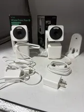 Wyze Cam Pan v4 4K Indoor Outdoor Security Camera Pan Tilt LOT X 2