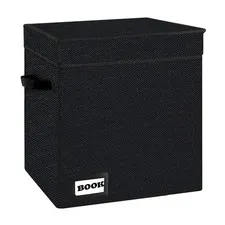 Small Black Comic Book Storage Case 11.8" x 9.8" x 7.8" Holds 100-120 Comics