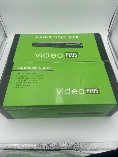 GVI Security AR-6040 DVR H.264 4 channel DVD-RW D1 HDMI 4ch Surveillance CCTV NR