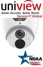 UNV 5MP HD IP67 PoE NDAA Audio IP Uniview Eyeball Security Surveillance Camera