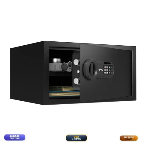 RPNB Small Hotel Safe Box,Personal Home Safe,Digital Money Safes,1.0 CuFt