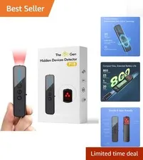Rechargeable Hidden Camera Detector - Sophisticated Surveillance Defense
